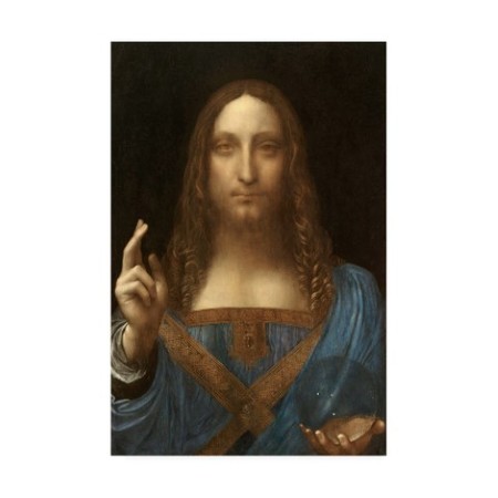 TRADEMARK FINE ART Leonardo Da Vinci 'Salvator Mundi' Canvas Art, 16x24 IC00618-C1624GG
